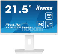 22" iiyama XUB2292HSU-W6: IPS, FHD, HDMI, DP, HAS, repro XUB2292HSU-W6