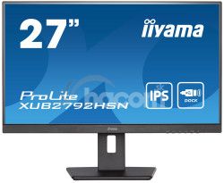 27" iiyama XUB2792HSN-B5: IPS, FHD, USB-C, HDMI, DP, rep XUB2792HSN-B5