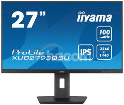 27" iiyama XUB2793QSU-B6: IPS, QHD, HDMI, DP, HAS XUB2793QSU-B6
