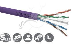 Instal.kabel Solarix CAT6 UTP LSOH Dca305m / box SXKD-6-UTP-LSOH