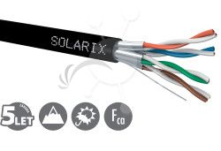 Intalan kbel Solarix CAT6A STP PE FCA 500m SXKD-6A-STP-PE