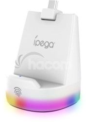 iPega P5P25 Mini Magnetick Nabjac Stojan pre Playstation Portal Remote Player White 6974363711887