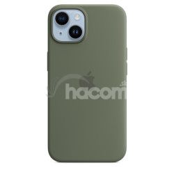iPhone 14 Silicone Case with MagSafe - Olive MQU83ZM/A