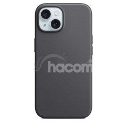 iPhone 15+ FineWoven Case with MS - Black MT423ZM/A