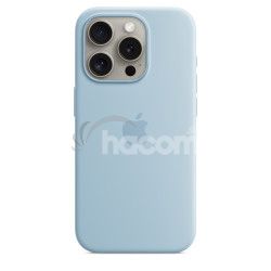 iPhone 15 Pre Silicone Case with MS - Light Blue MWNM3ZM/A