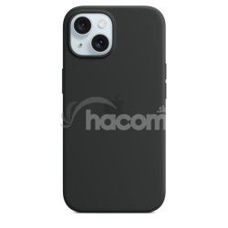iPhone 15+ Silicone Case with MS - Black MT103ZM/A