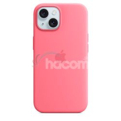 iPhone 15 Silicone Case with MS - Pink MWN93ZM/A