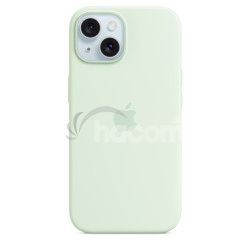 iPhone 15 Silicone Case with MS - Soft Mint MWNC3ZM/A