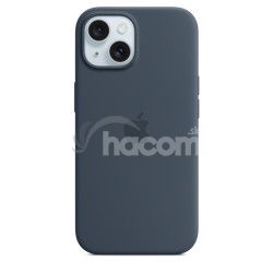 iPhone 15 Silicone Case with MS - Storm Blue MT0N3ZM/A