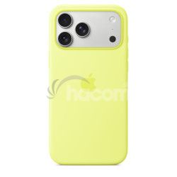 iPhone 17 Pre Max Silicone Case with MS-Neon Yell. MGFM4ZM/A