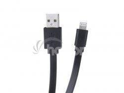 AVACOM USB kábel pre Apple iPhone Lightning 120cm, čierny