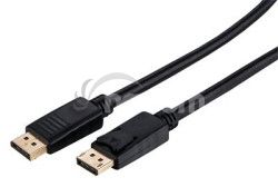 Kbel C-TECH DisplayPort 1.2, 4K @ 60Hz, M/M, 1m CB-DP12-1