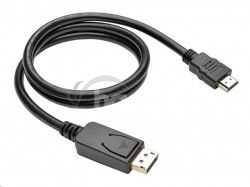 Kbel C-TECH DisplayPort / HDMI, 1m, ierny CB-DP-HDMI-10