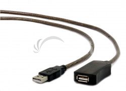 Kbel CABLEXPERT USB 2.0 aktvny prodluka, 10m UAE-01-10M