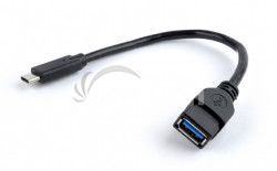 Kábel CABLEXPERT USB-C OTG pre smart / tabl, 20cm A-OTG-CMAF3-01
