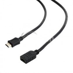 Kbel HDMI-HDMI M / F 1,8m, 1.4, predlovac ierny CC-HDMI4X-6
