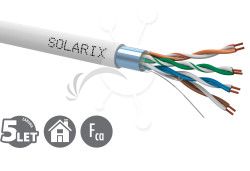 Kbel licna Solarix CAT5E FTP PVC siv 305m / box SXKL-5E-FTP-PVC-GY