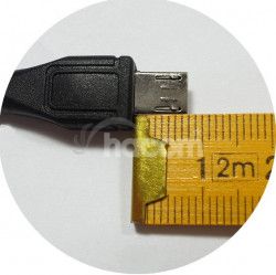 Kbel micro USB 2.0, AB 1,8m s dlhm konektorom ku2m18fd