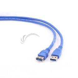 Kbel USB AA 1,8m USB 3.0 predlovac, modr CCP-USB3-AMAF-6
