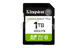 Kingston Canvas Select Plus/SDXC/1TB/UHS-I U3 / Class 10 SDS3/1TB