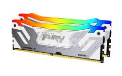Kingston/CUDIMM DDR5/48/8800MHz/CL42/2x24GB/RGB/White KF588CU42RWAK2-48