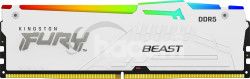 Kingston FURY Beast/DDR5/128GB/5200MHz/CL40/4x32GB/White KF552C40BWK4-128