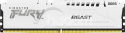 Kingston FURY Beast/DDR5/128GB/5600MHz/CL40/4x32GB/White KF556C40BWK4-128