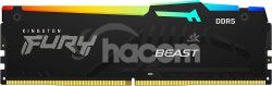 Kingston FURY Beast/DDR5/64GB/6000MHz/CL40/4x16GB/RGB/Black KF560C40BBAK4-64