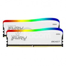 16GB DDR4-3200MHz CL16 FURY RGB White, 2x8GB KF432C16BWAK2/16