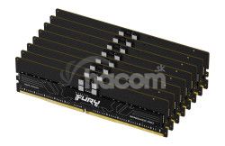 Kingston FURY Renegade Pro/DDR5/128GB/7600MHz/CL40/8x16GB/Black KF576RH40RBK8-128