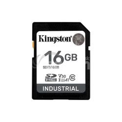 16GB SDHC Kingston Industrial C10 U3 V30 pSLC SDIT/16GB