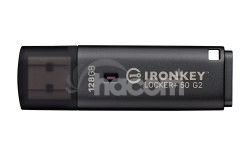 Kingston IronKey Locker+ 50 G2/128GB/USB 3.2 Gen 1 (5Gb/s)/USB-A/�ierna IKLP50G2/128GB
