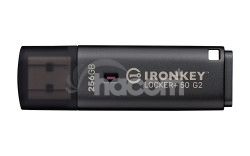 Kingston IronKey Locker+ 50 G2/256GB/USB 3.2 Gen 1 (5Gb/s)/USB-A/�ierna IKLP50G2/256GB