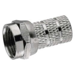 Konektor F vidlica pre koax 3C2V 10ks K7311