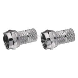 Konektor F vidlica pre koax CB113 2ks K7351.2