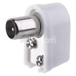 Konektor IEC vidlice zacvakvac uhlov 10ks K1421