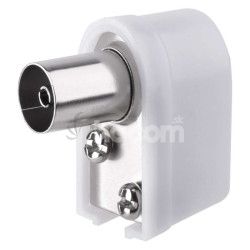 Konektor IEC zsuvka zacvakvac uhlov 10ks K1821