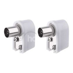 Konektor IEC zsuvka zacvakvac uhlov 2ks K1821.2