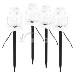 LED dekorcia  zapichovacie lampe biele, vonkajie aj vntorn, studen biela DCLC01