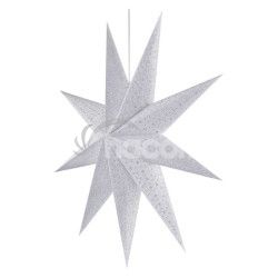 LED hviezda papierov zvesn, 60 cm, vnt. DCAZ09