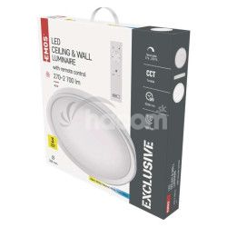 LED prisaden svietidlo ILVI, kruhov 45W, stmiev.so zmenou CCT ZM5169