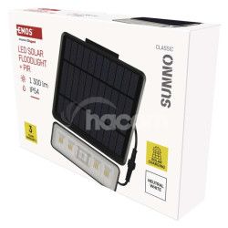 LED reflektor sol�rny SUNNO so senzorom pohybu, neutr�lna biela ZG112S