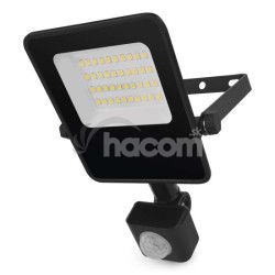 LED reflektor VISIO s pohybovm idlom, 20 W, neutrlna biela, iern ZS2923