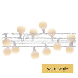 LED sveteln cherry reaz  guliky 2,5cm, 4m, vonkajia aj vntorn, tepl biela, asova D5AW01