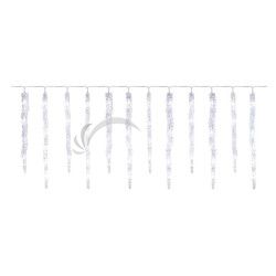 LED vianon girlanda  cencle, 12 ks, 3,6 m, vonk. a vnt., studen biela DCPC07