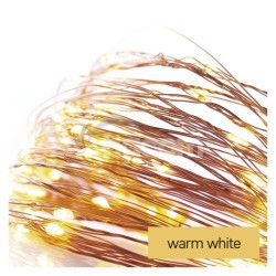 LED vianon nano reaz meden, 10 m, vonkajia aj vntorn, tepl biela, asova D3AW02