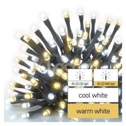 LED vianon reaz, 8 m, vonkajia aj vntorn, tepl/studen biela, asova D4AN04