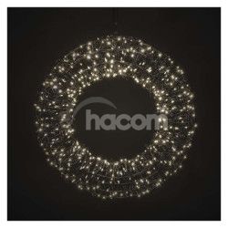 LED vianon veniec  480 LED, vonkaj aj vntorn, tepl biela DCTW34