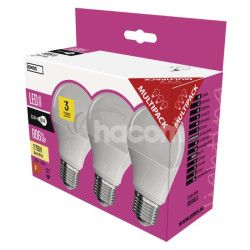 LED iarovka Classic A60 / E27 / 8,5 W (60 W) / 806 lm / tepl biela 3ks ZQ5140.3