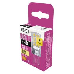 LED iarovka Classic JC / G9 / 4 W (40 W) / 470 lm / tepl biela ZQ9544